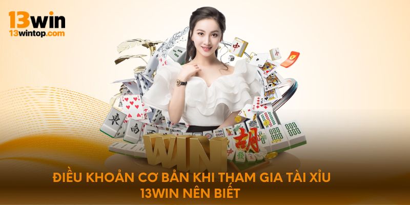 Điều khoản cơ bản khi tham gia tài xỉu 13win nên biết 