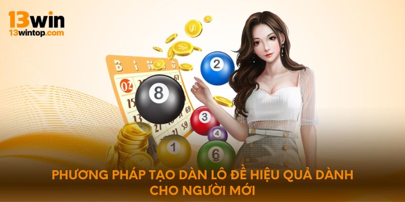 Phương pháp tạo dàn lô đề hiệu quả dành cho người mới